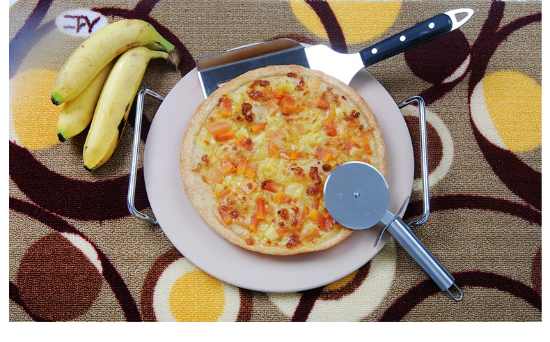 Customized factory direct 13'' round pizza cordierite stone baking stone professional manufacture pizza stone