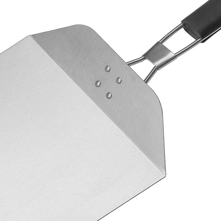Factory Price Aluminum Pizza Peel Turner Foldable Shovel Pizza